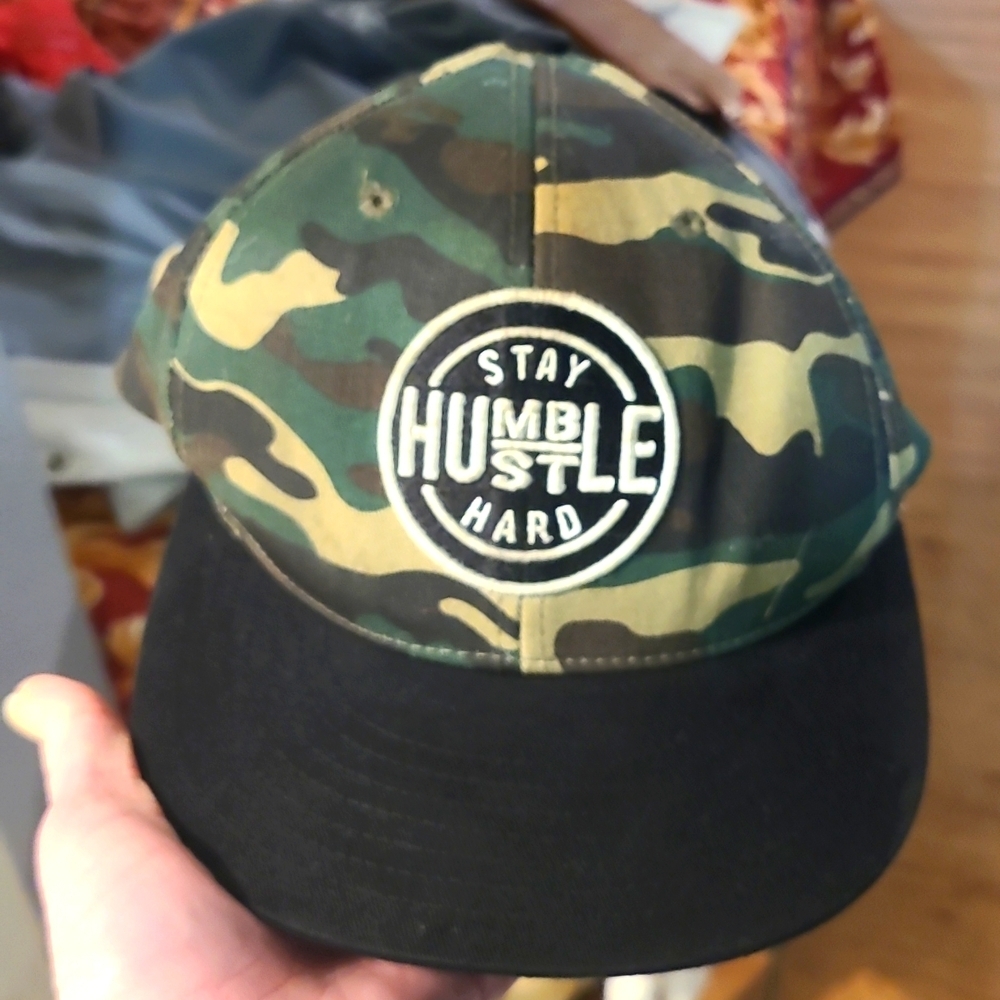 Kbethos Snapback Camo Stay Humblest Hard